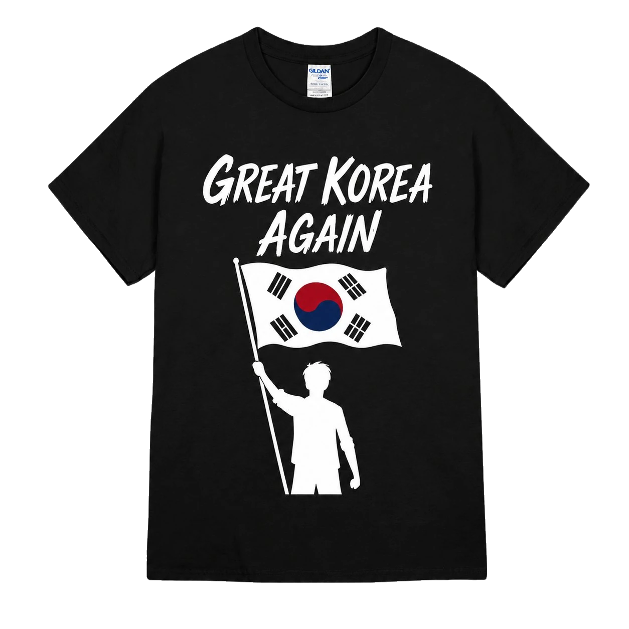 Great Korea Again 로고 티셔츠