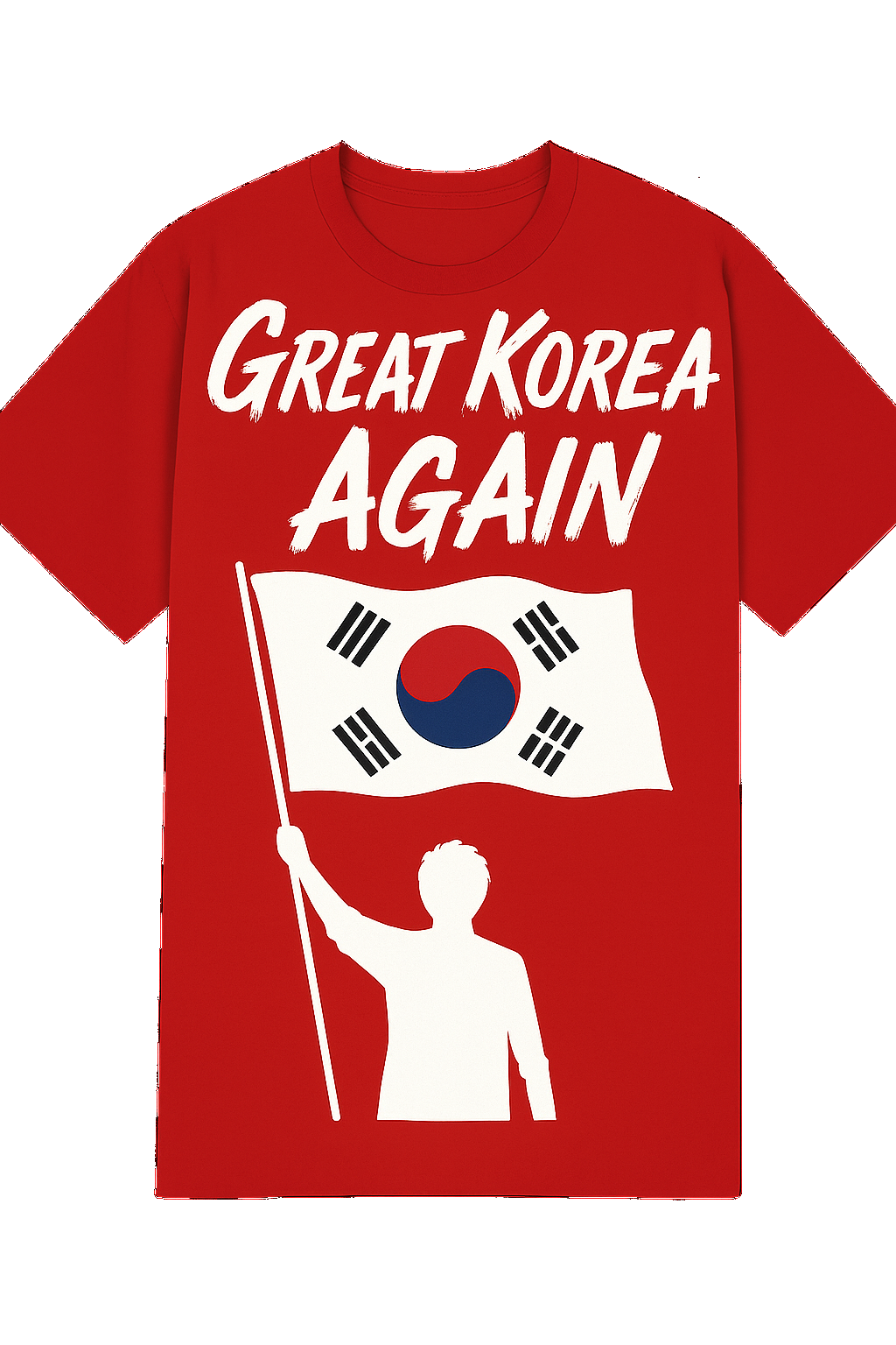 Great Korea Again 로고 티셔츠 3
