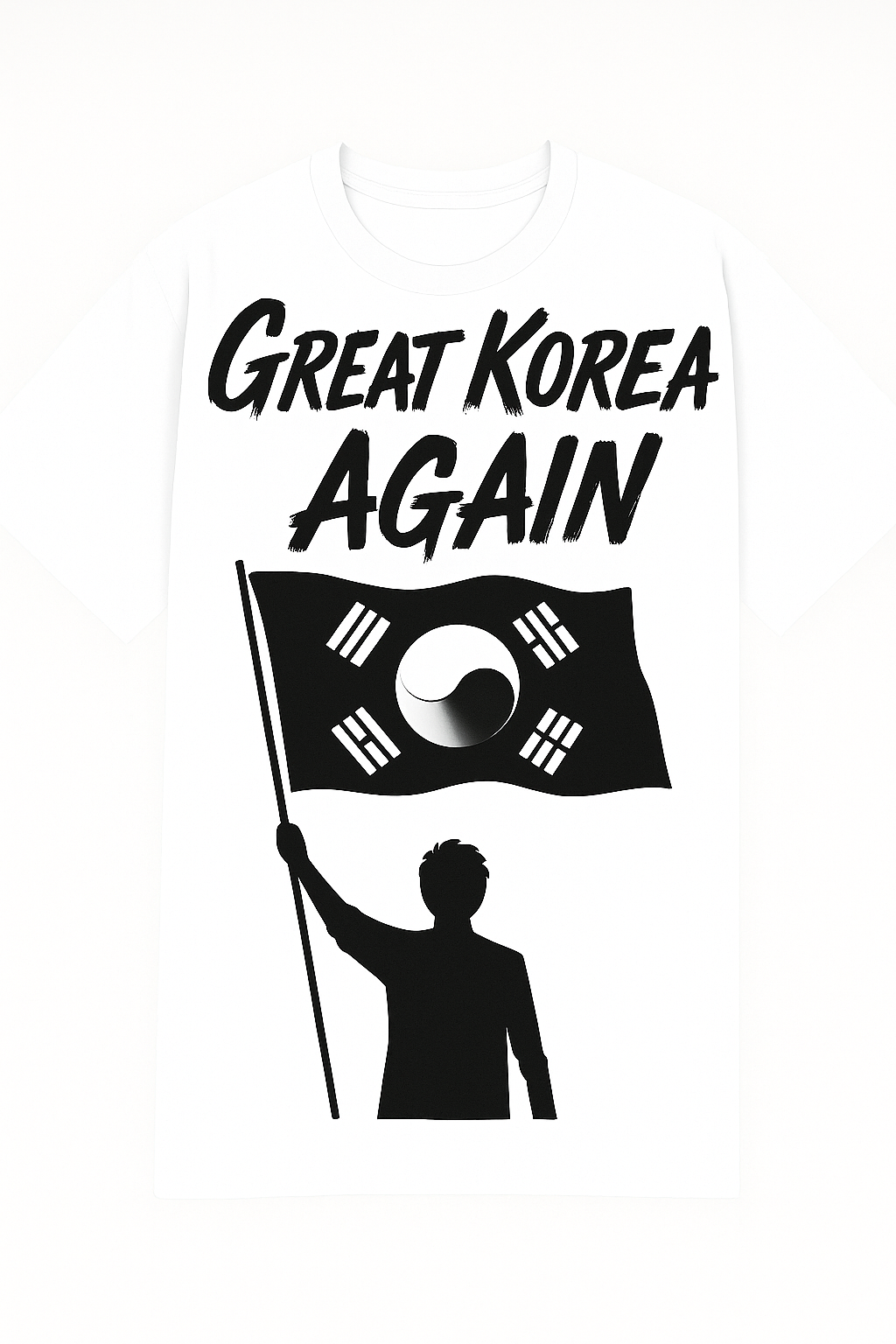 Great Korea Again 로고 티셔츠 2